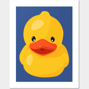 Adorable Rubber Ducky Toy Posters and Art